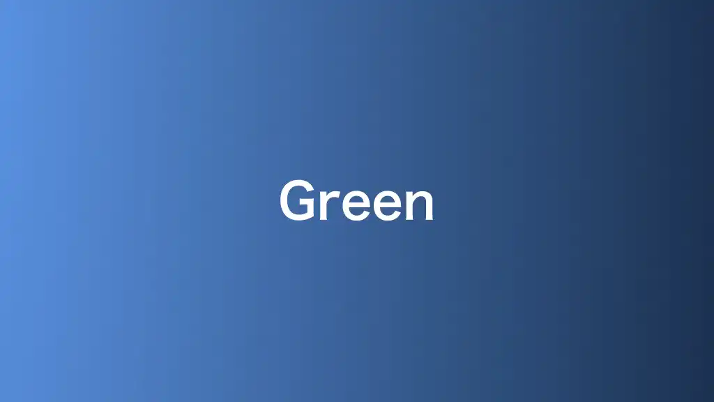 Green