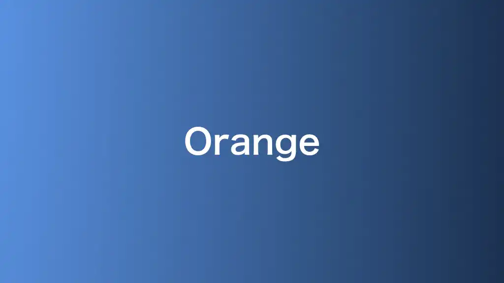 Orange