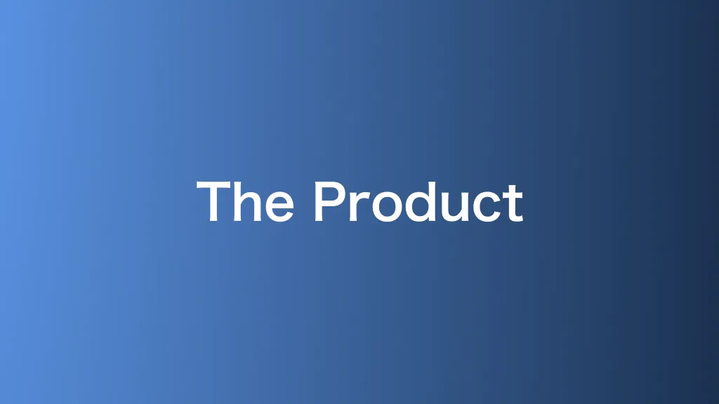 The Product