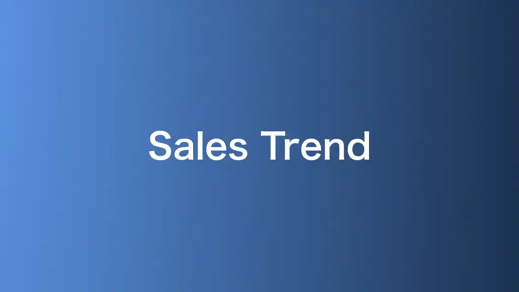 Sales Trend