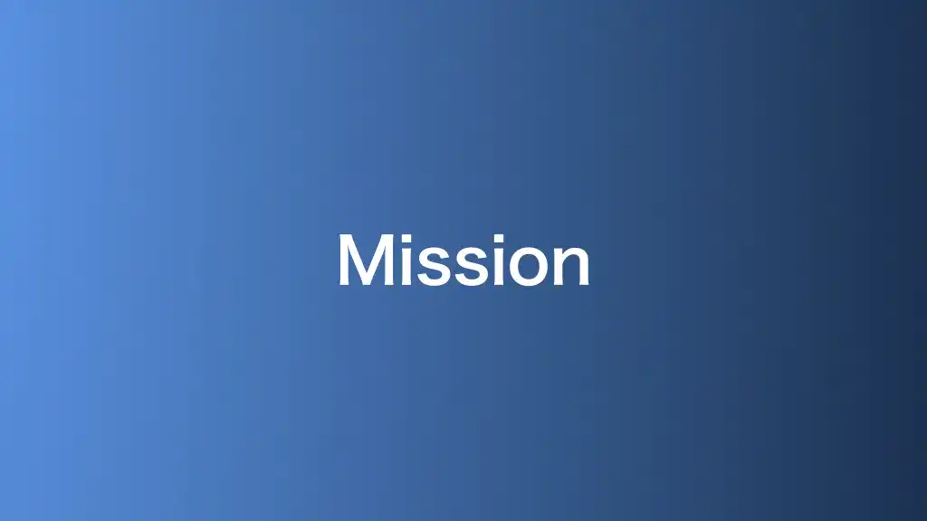 Mission, Vision, Value