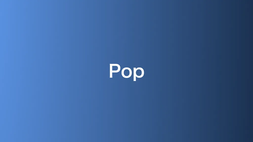 Pop