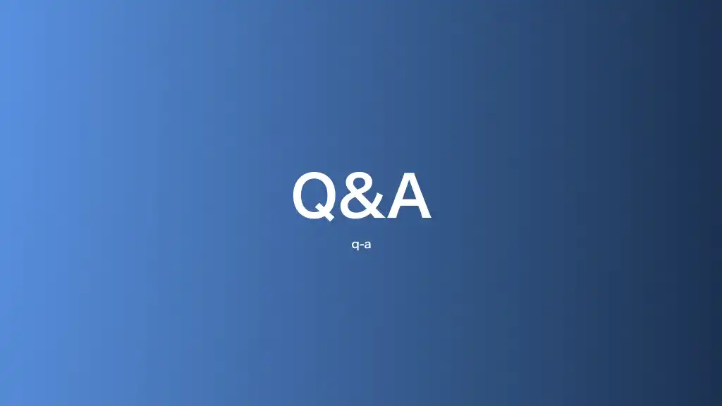 Q&A