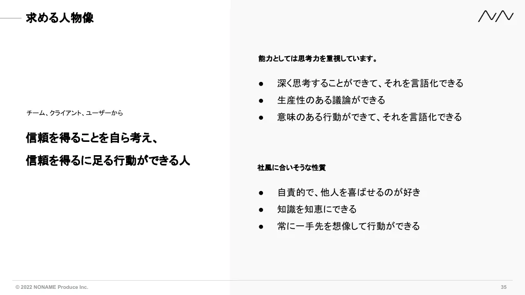 株式会社NONAME Produce会社紹介資料