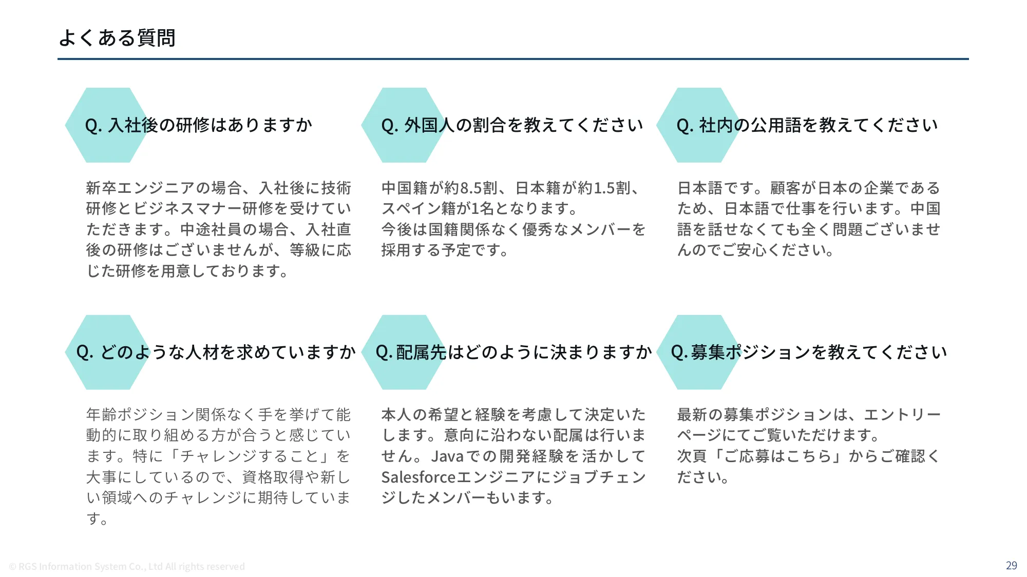 六元素情報システム会社紹介資料