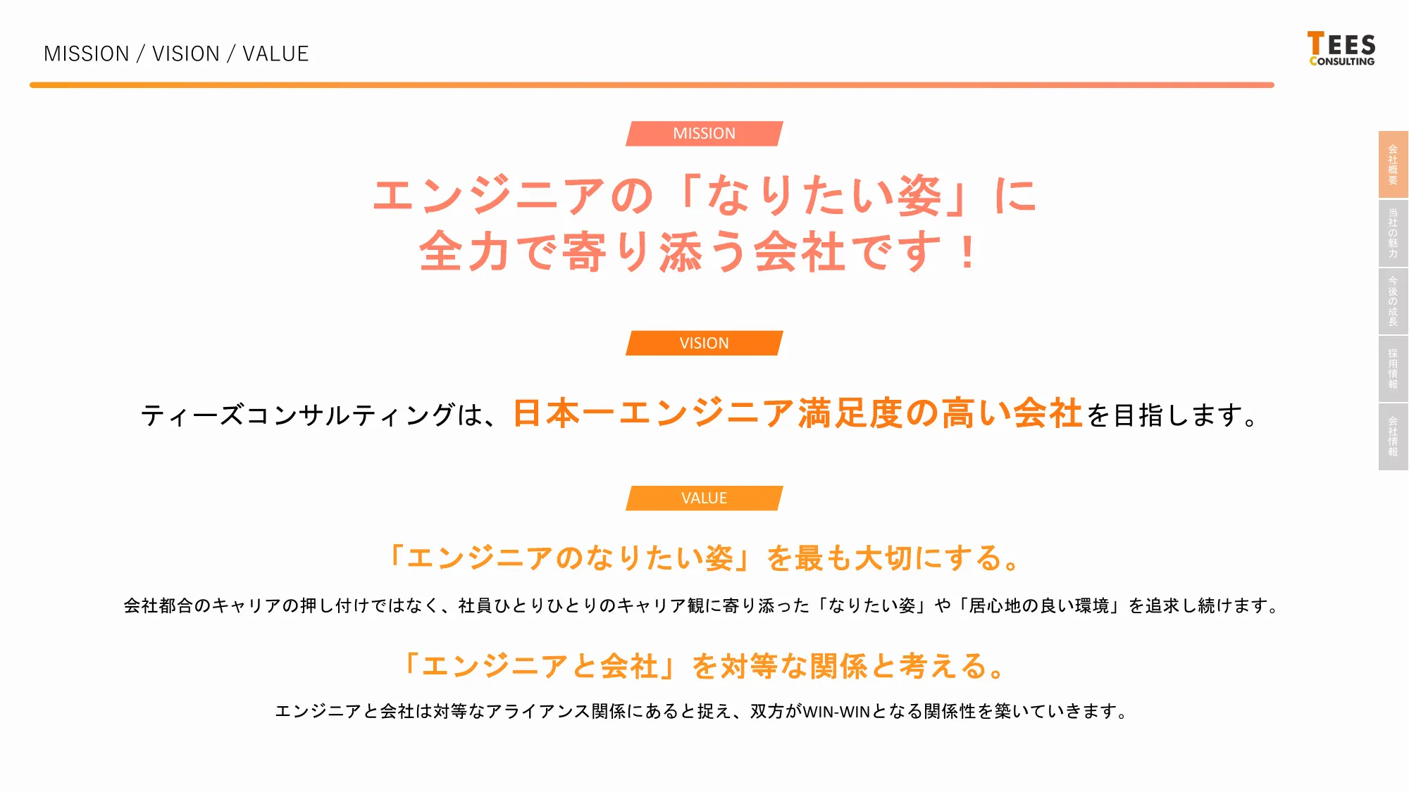 ティーズコンサルティング採用説明資料