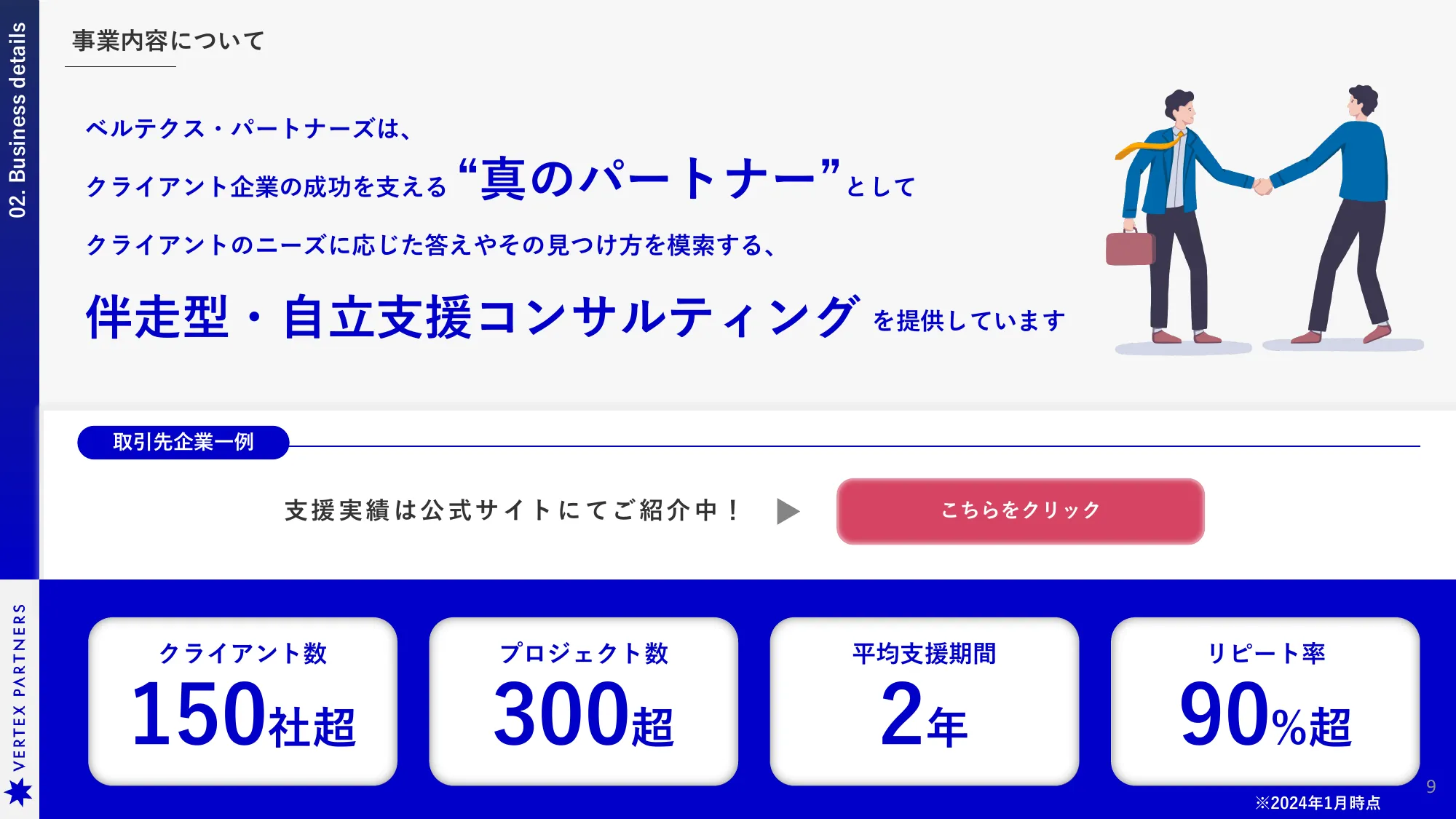 会社紹介資料｜株式会社ベルテクス・パートナーズ