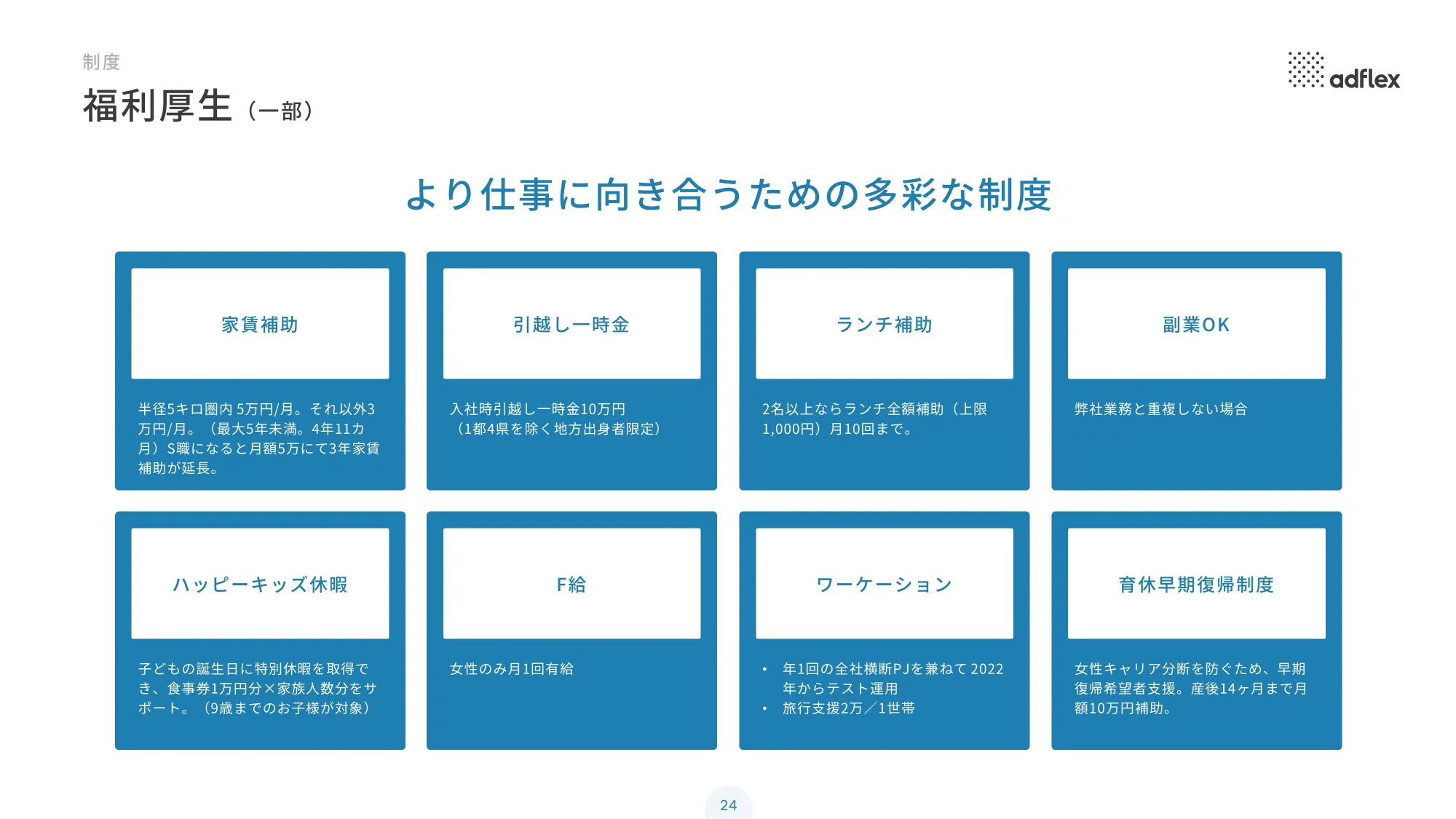 アドフレックス 会社案内資料