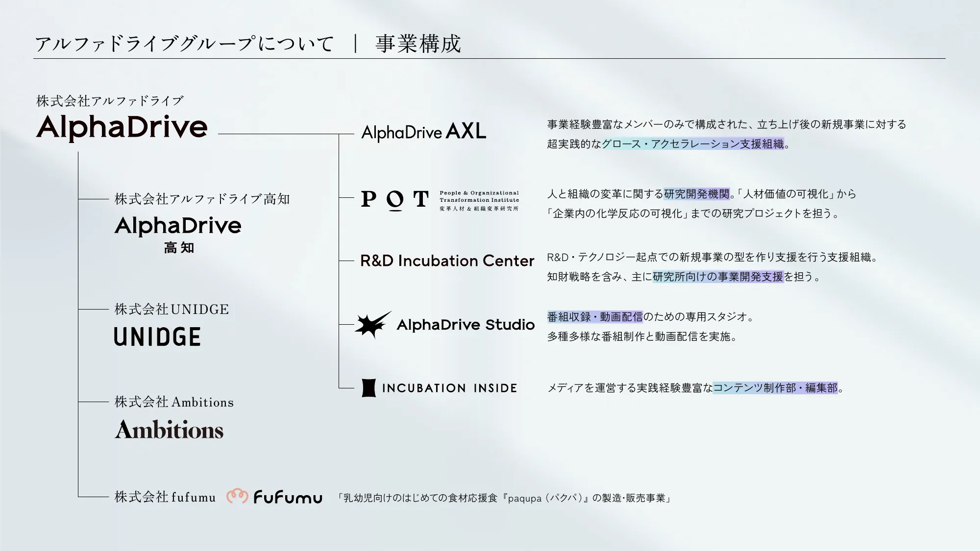 AlphaDrive Corporate Document