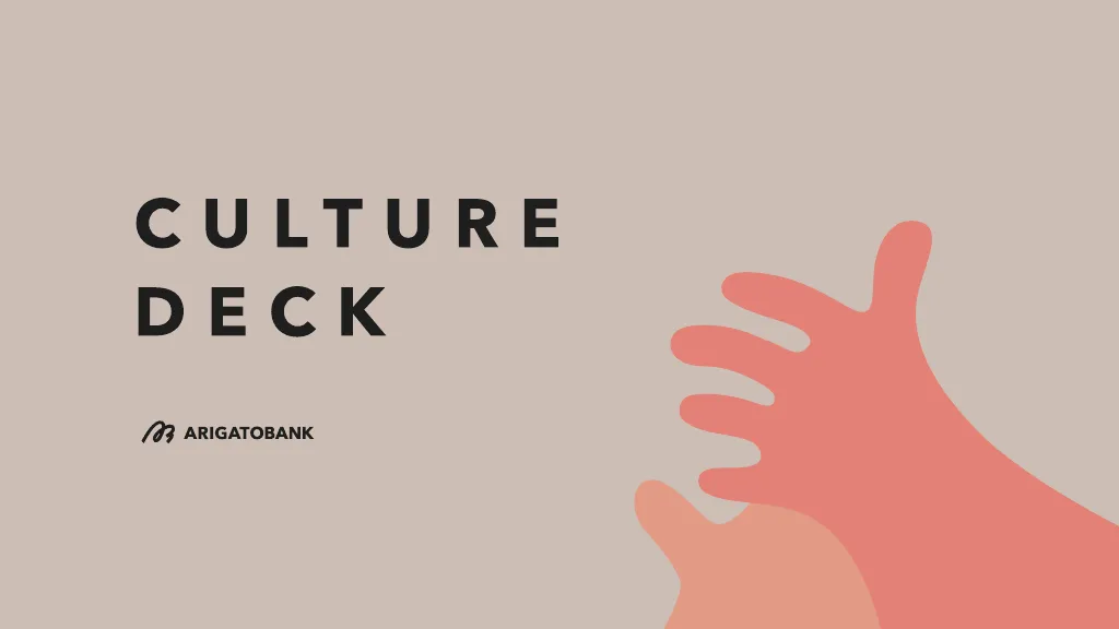 ARIGATOBANK Culture Deck