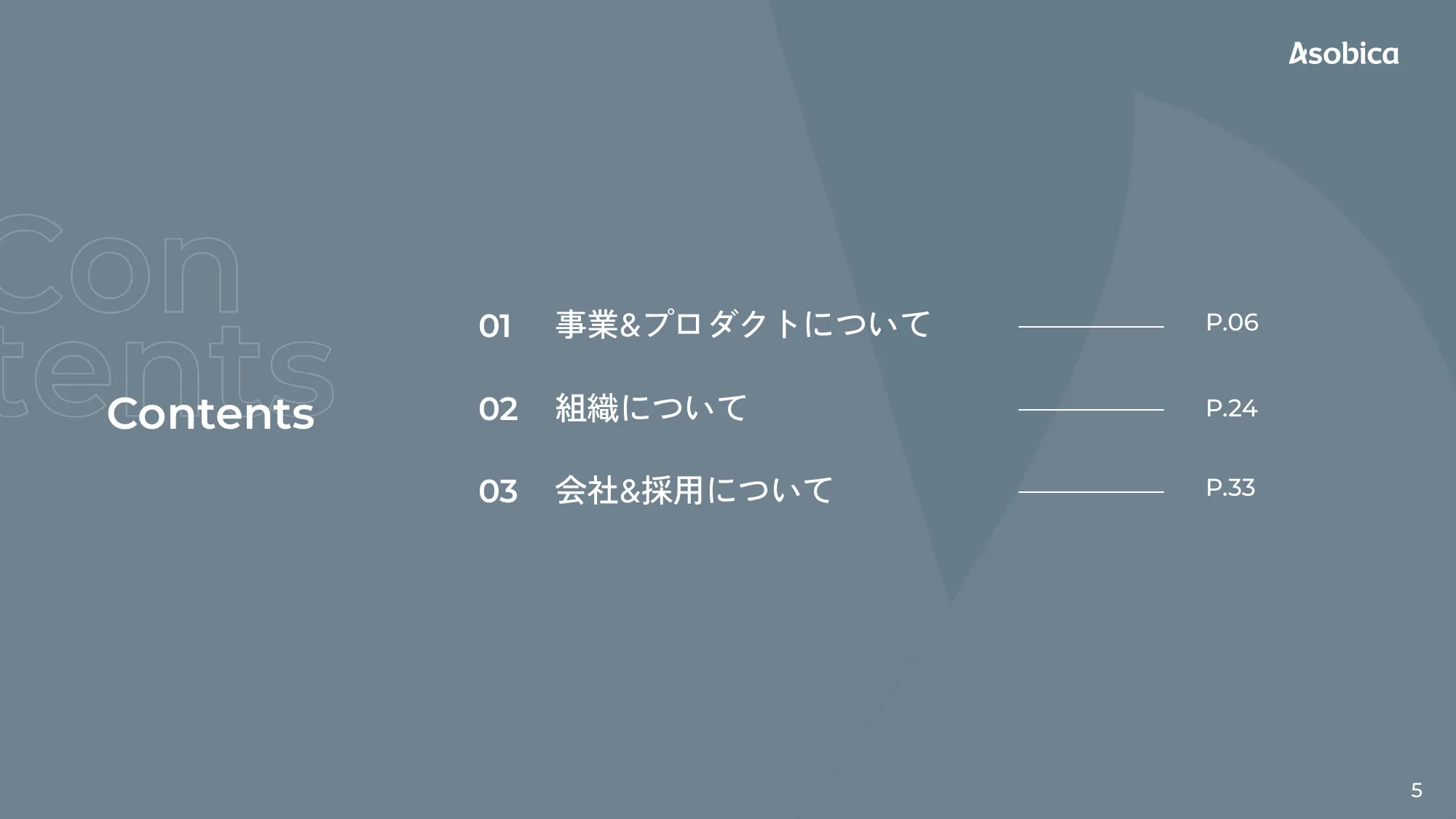 Asobica会社紹介資料