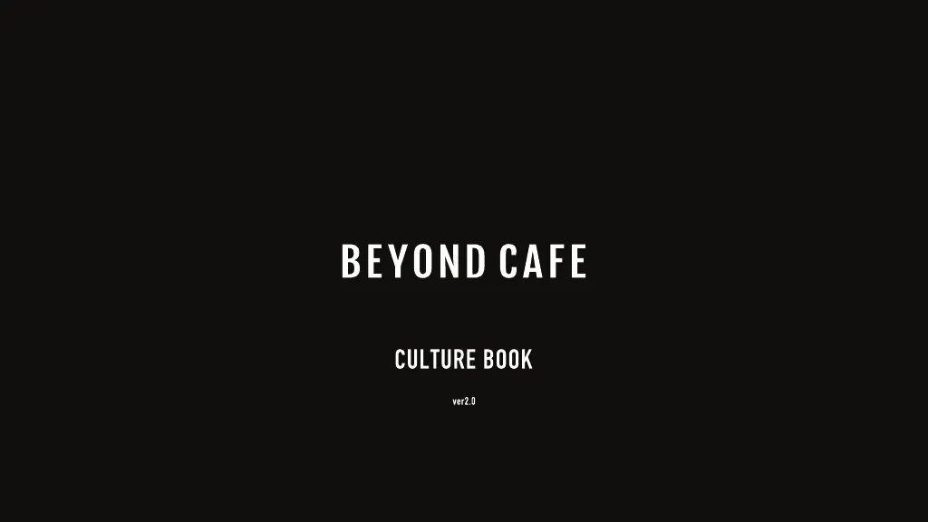 株式会社Beyond Cafe｜ Culture Book