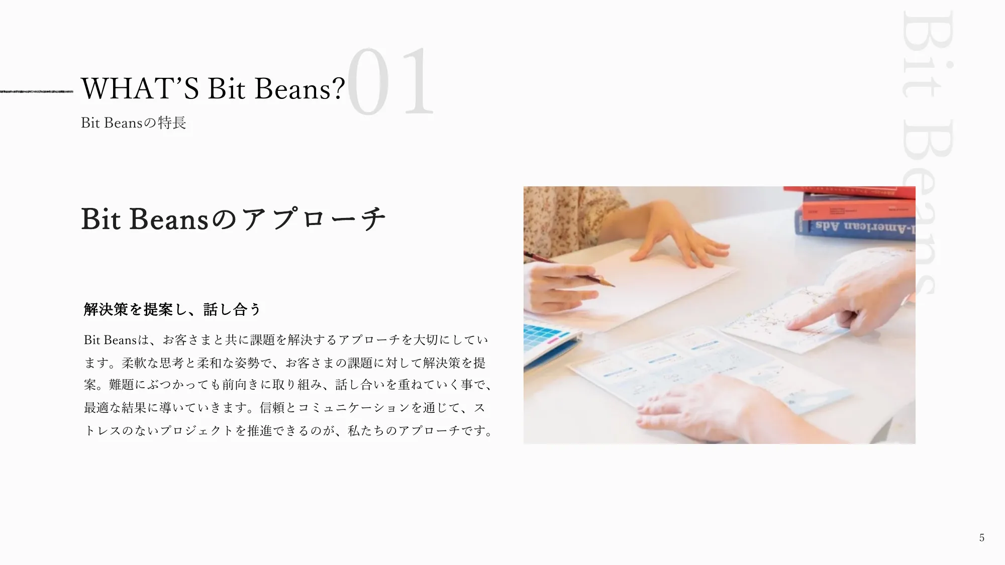 Bit Beans紹介パンフレット