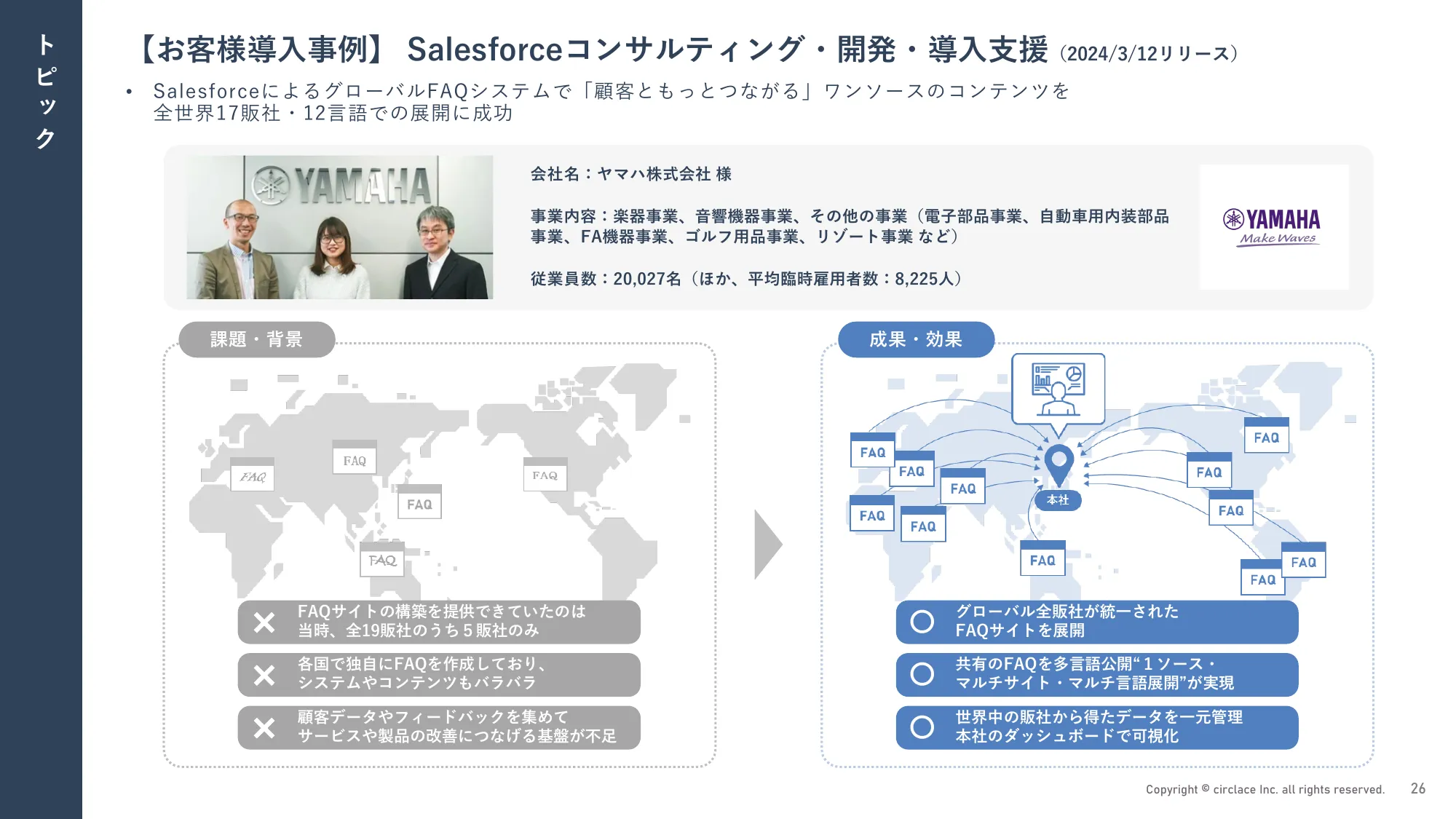 2024年3月期 通期決算説明資料｜サークレイス株式会社