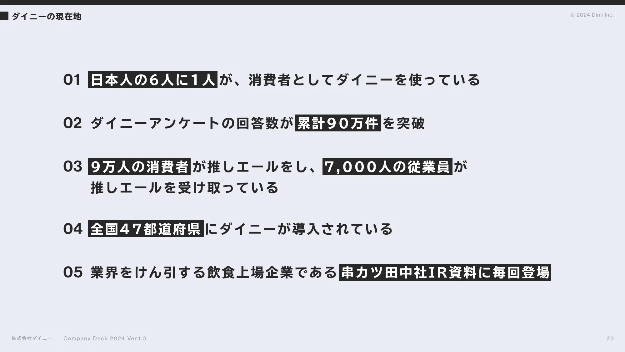 会社紹介資料｜株式会社ダイニー