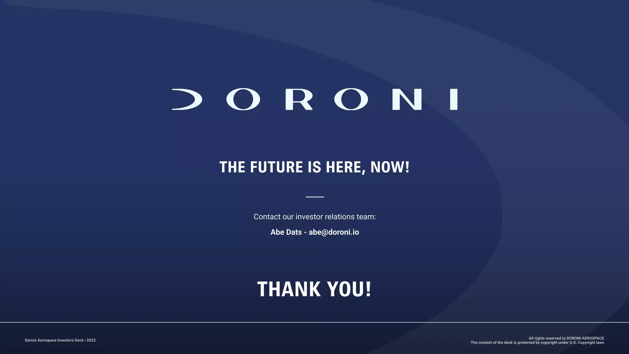 Doroni Investor Presentsion .pdf