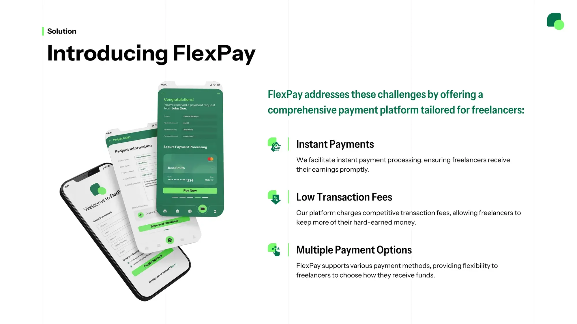 FlexPay Pitch Deck Presentation