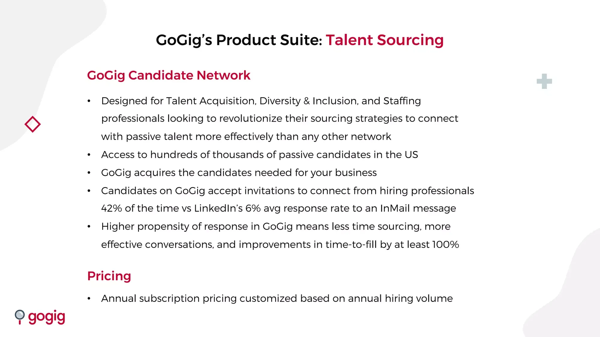 GoGig Hiring Company Deck