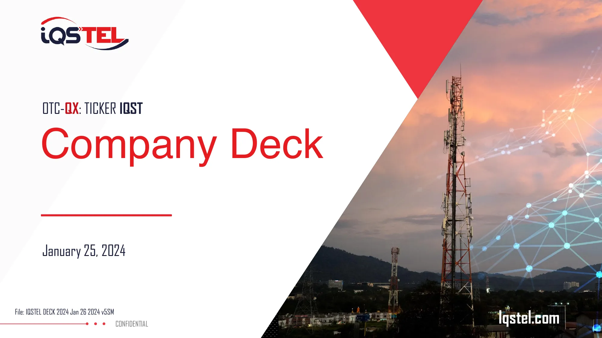 Company Deck iQSTEL