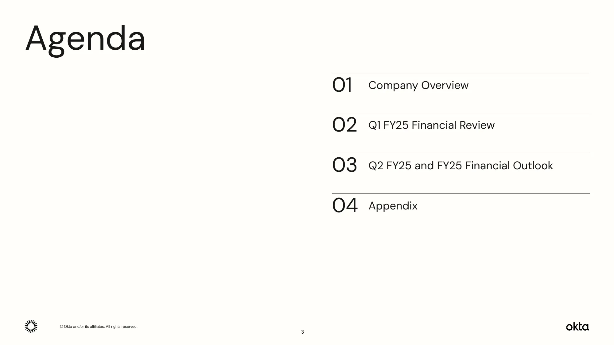 okta Q1 FY25 Investor Presentation