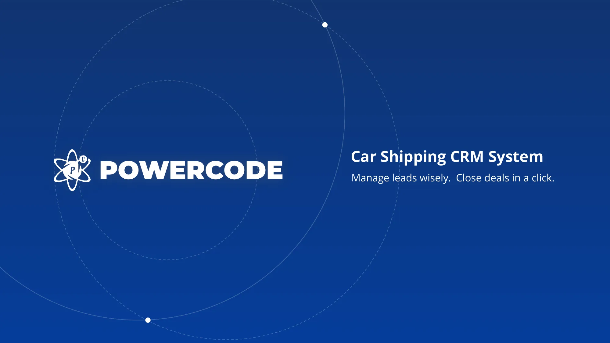 Car shipping CRM system | Powercode