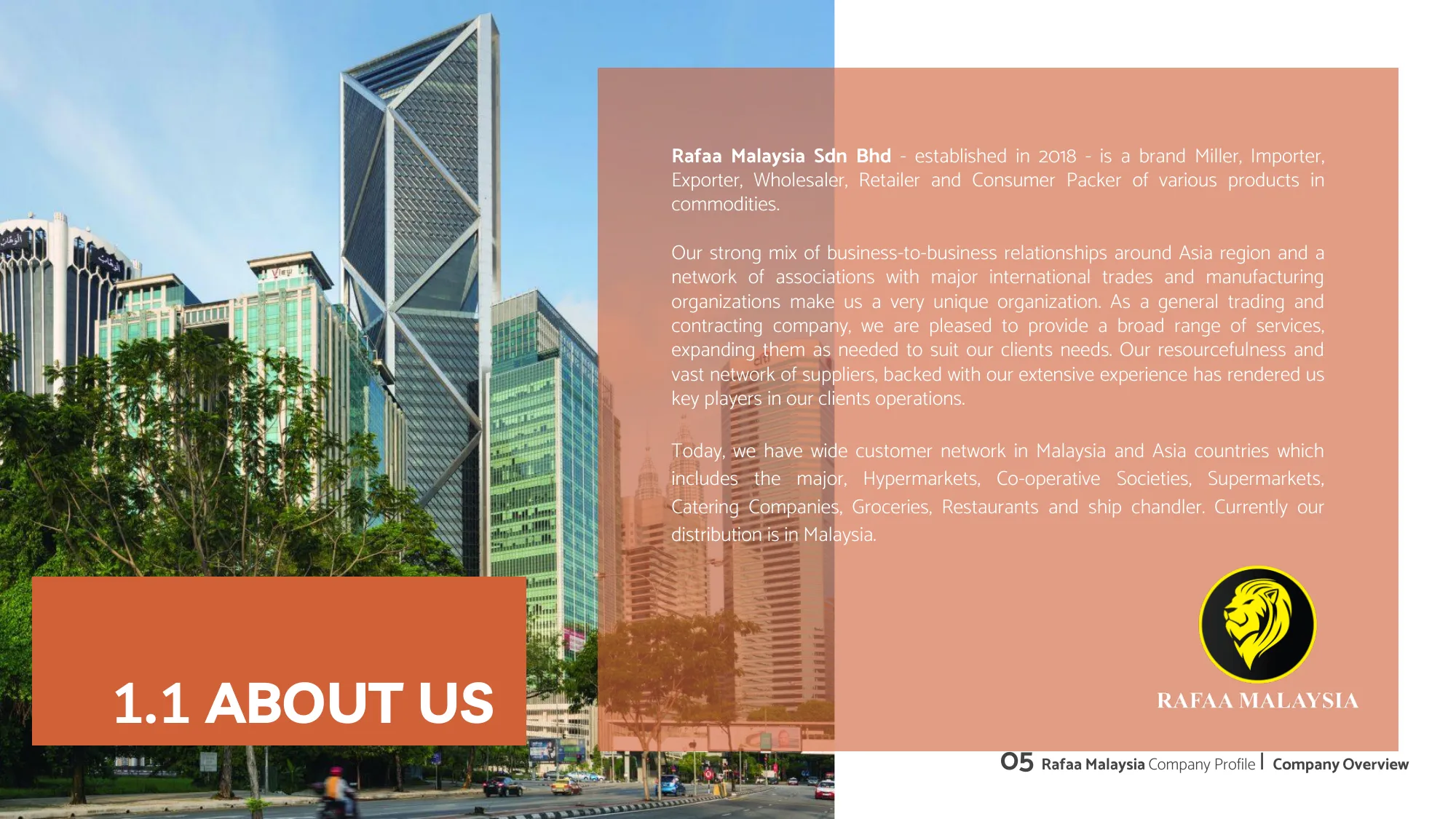 Rafaa Malaysia Company Profile