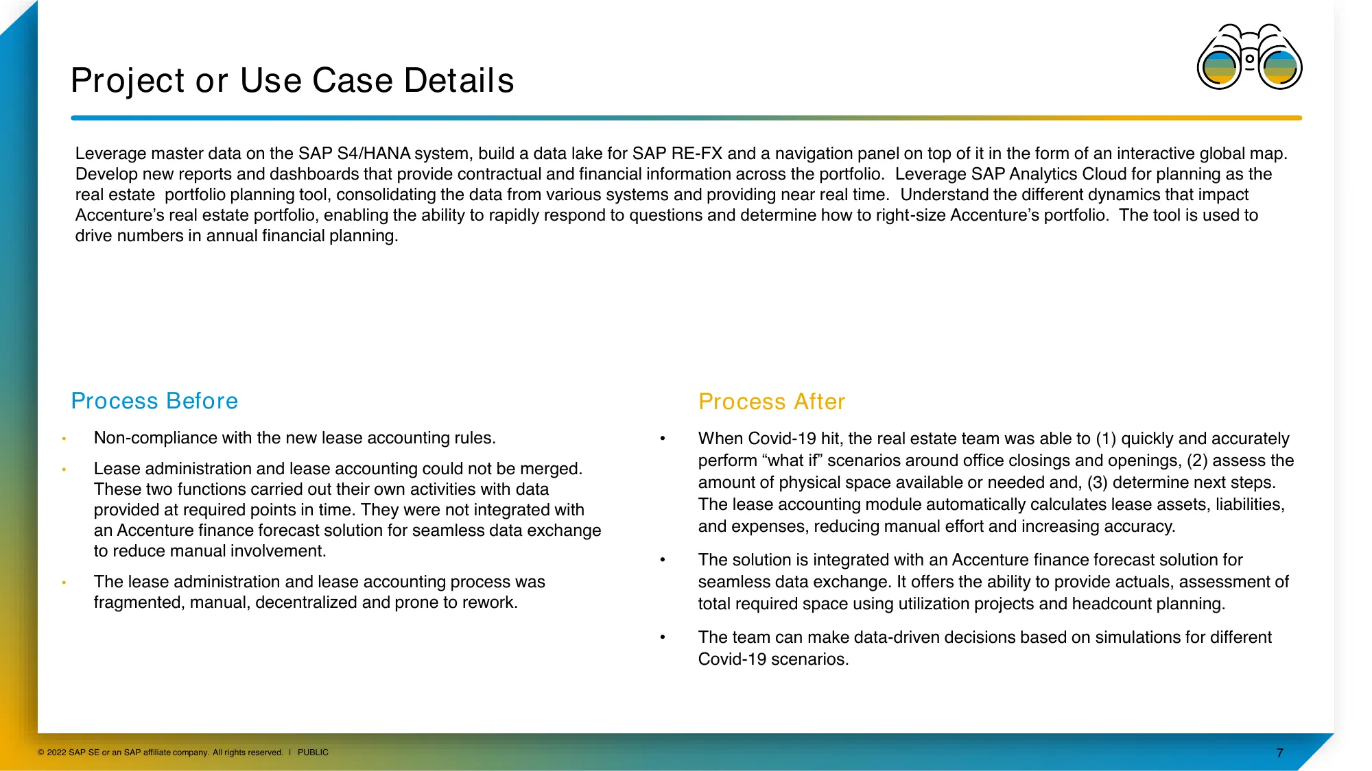 SAP Innovation Awards Entry Pitch Deck