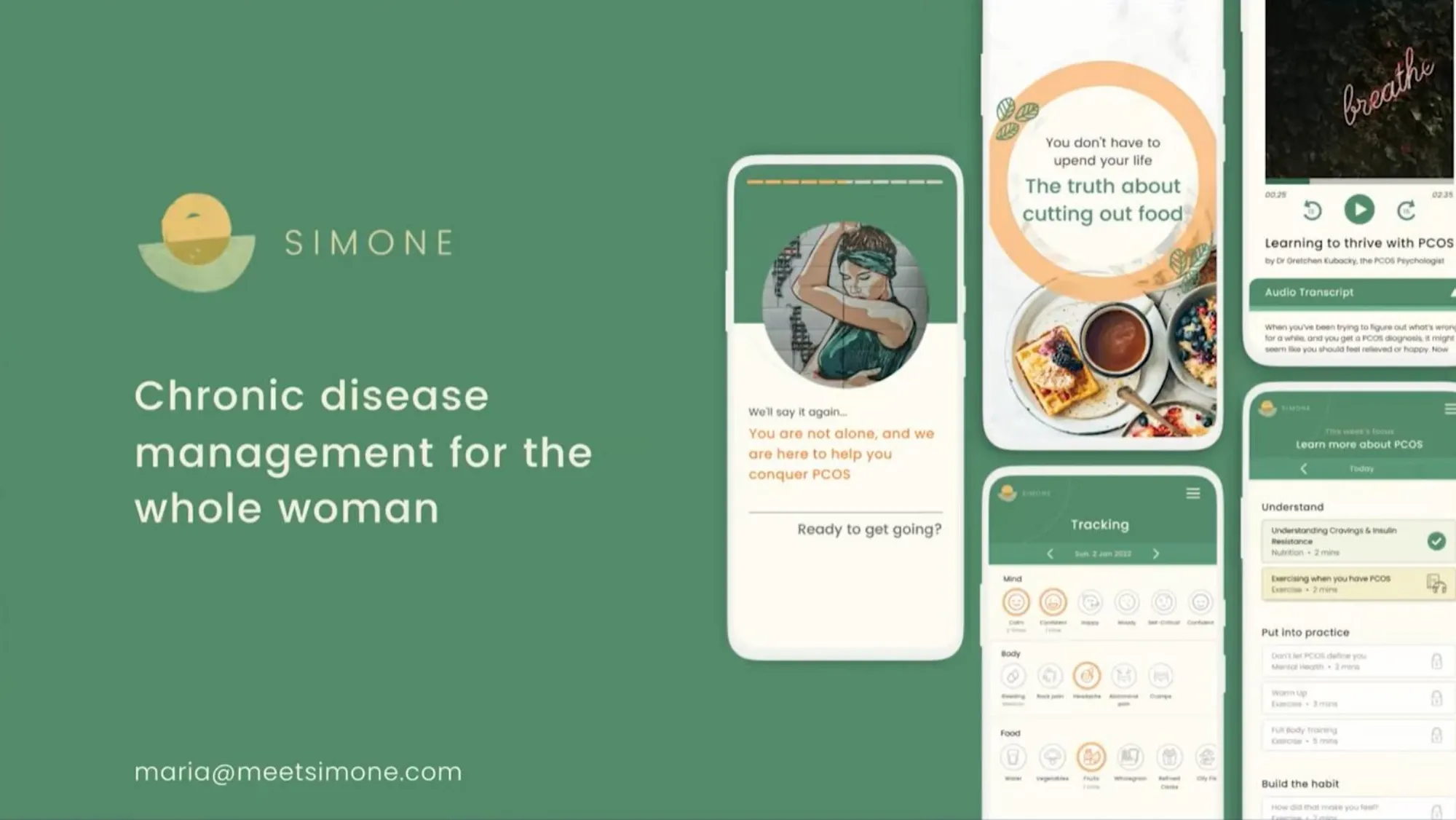 Simone Start Up Pitch Deck