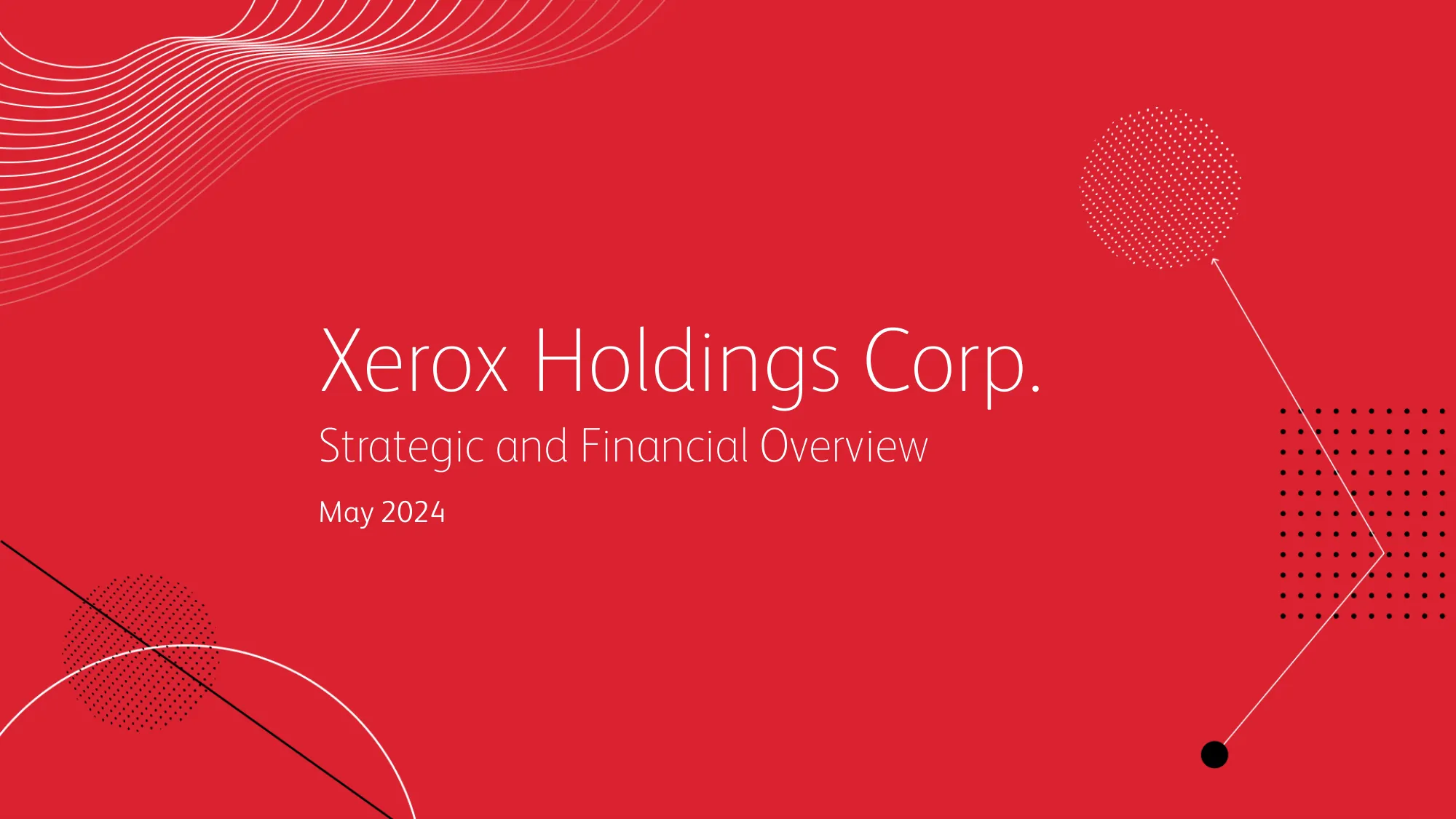 XRX Investor Deck