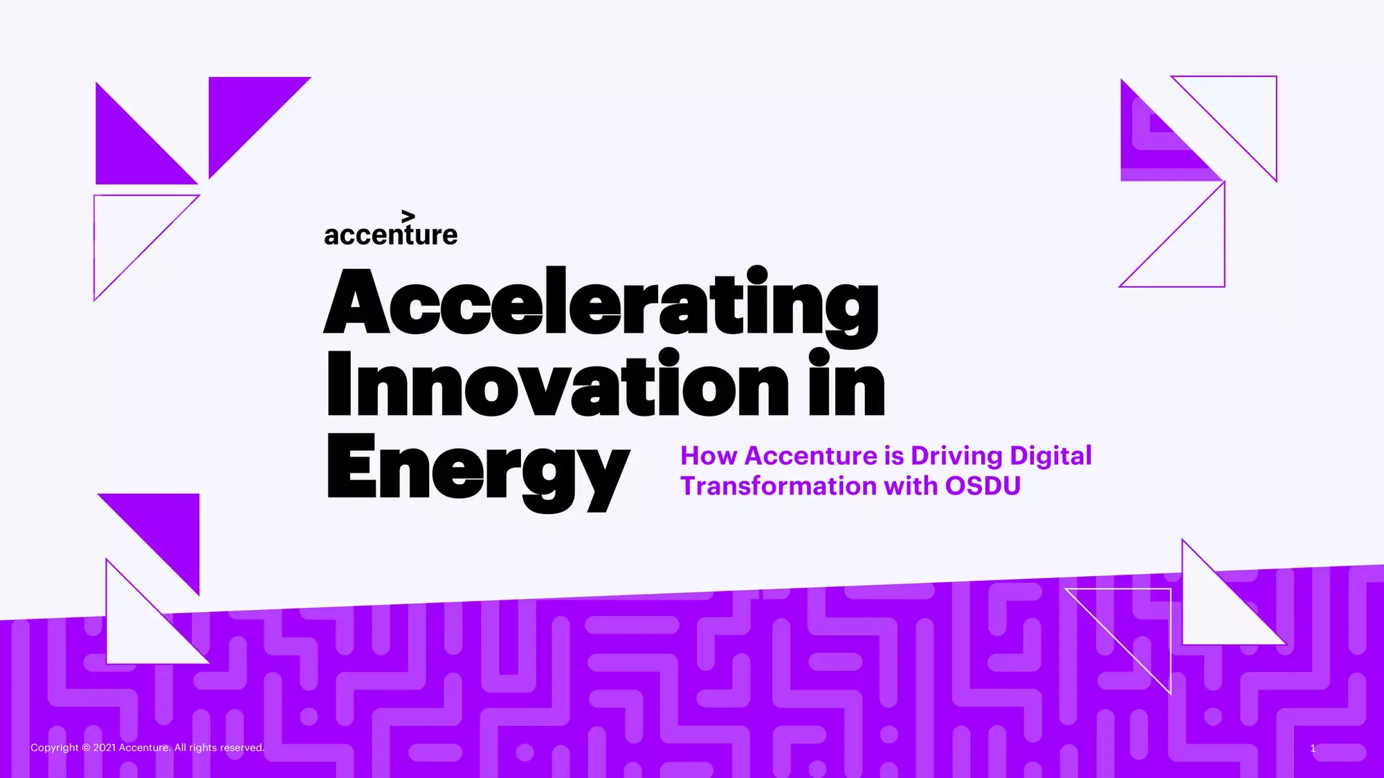 Accelerating Innovation in Energy