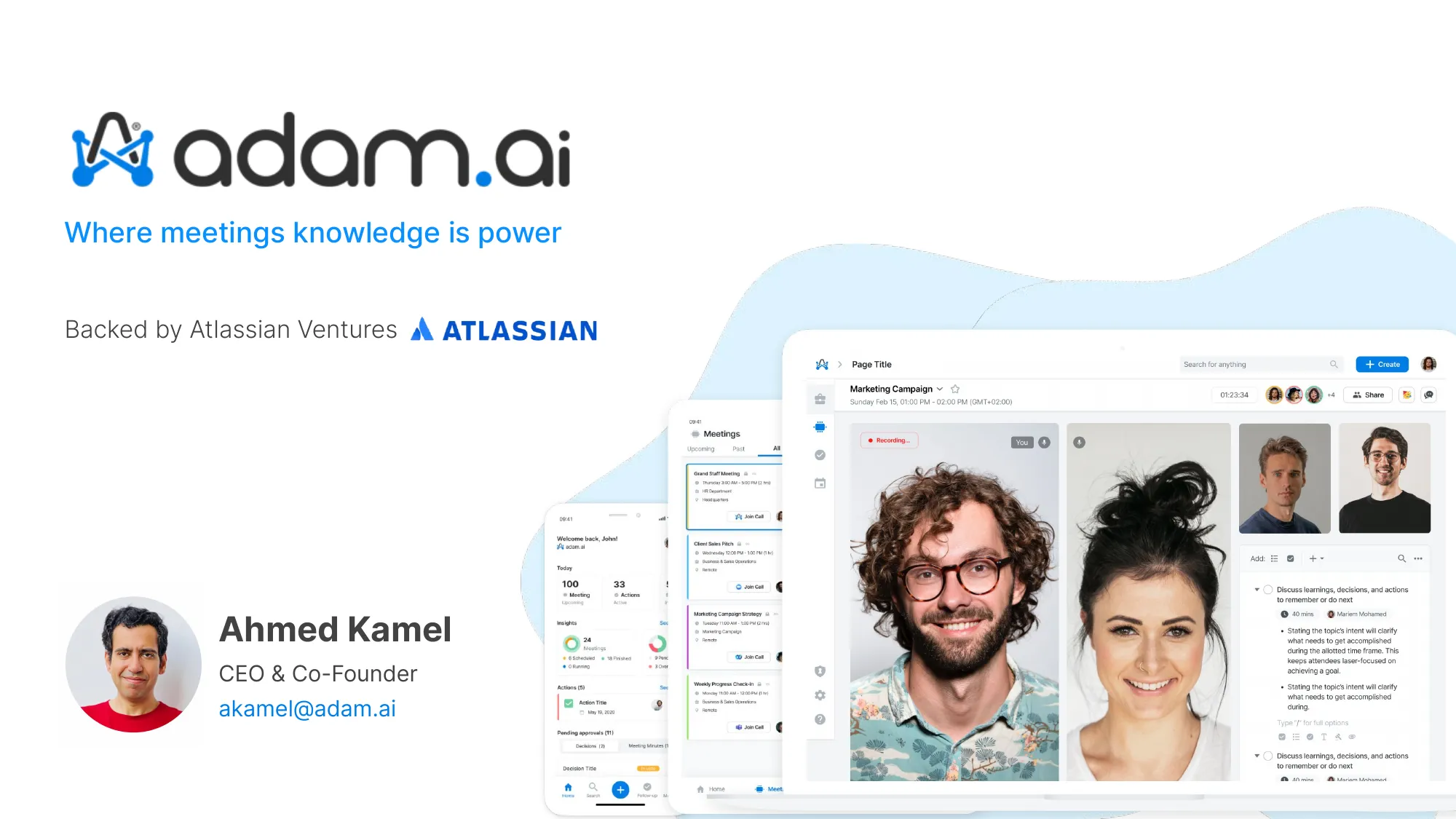 adam.ai Pitch Deck