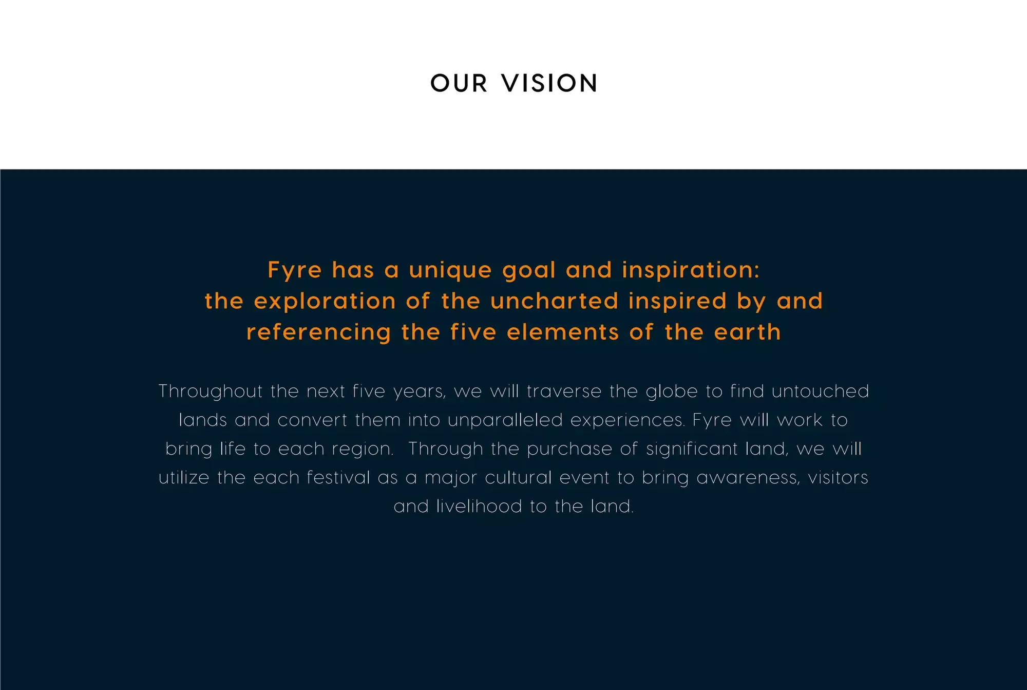 Fyre Festival - The Pitch Deck