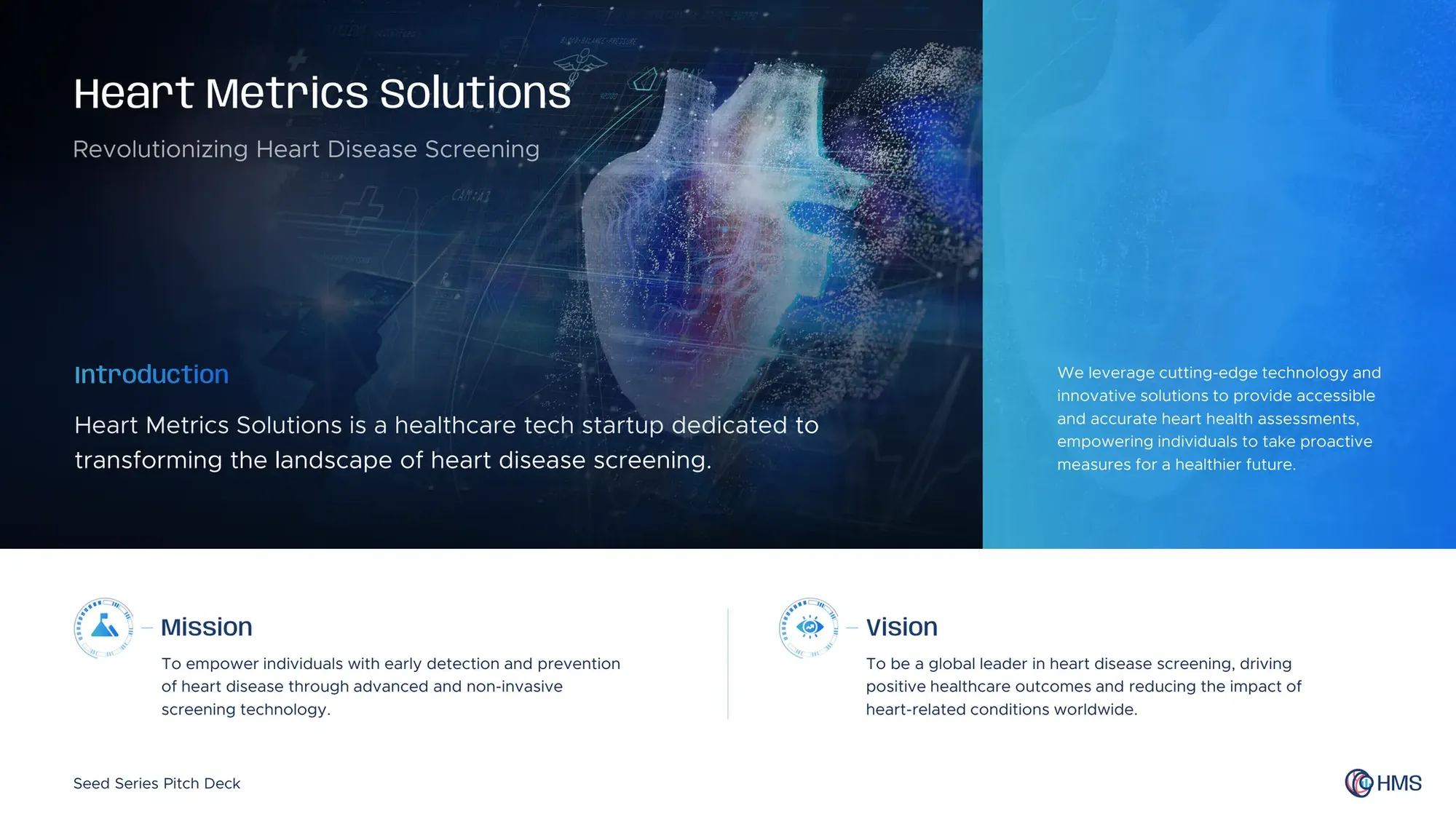 Heart Metrics Solutions Pitch Deck Presentation