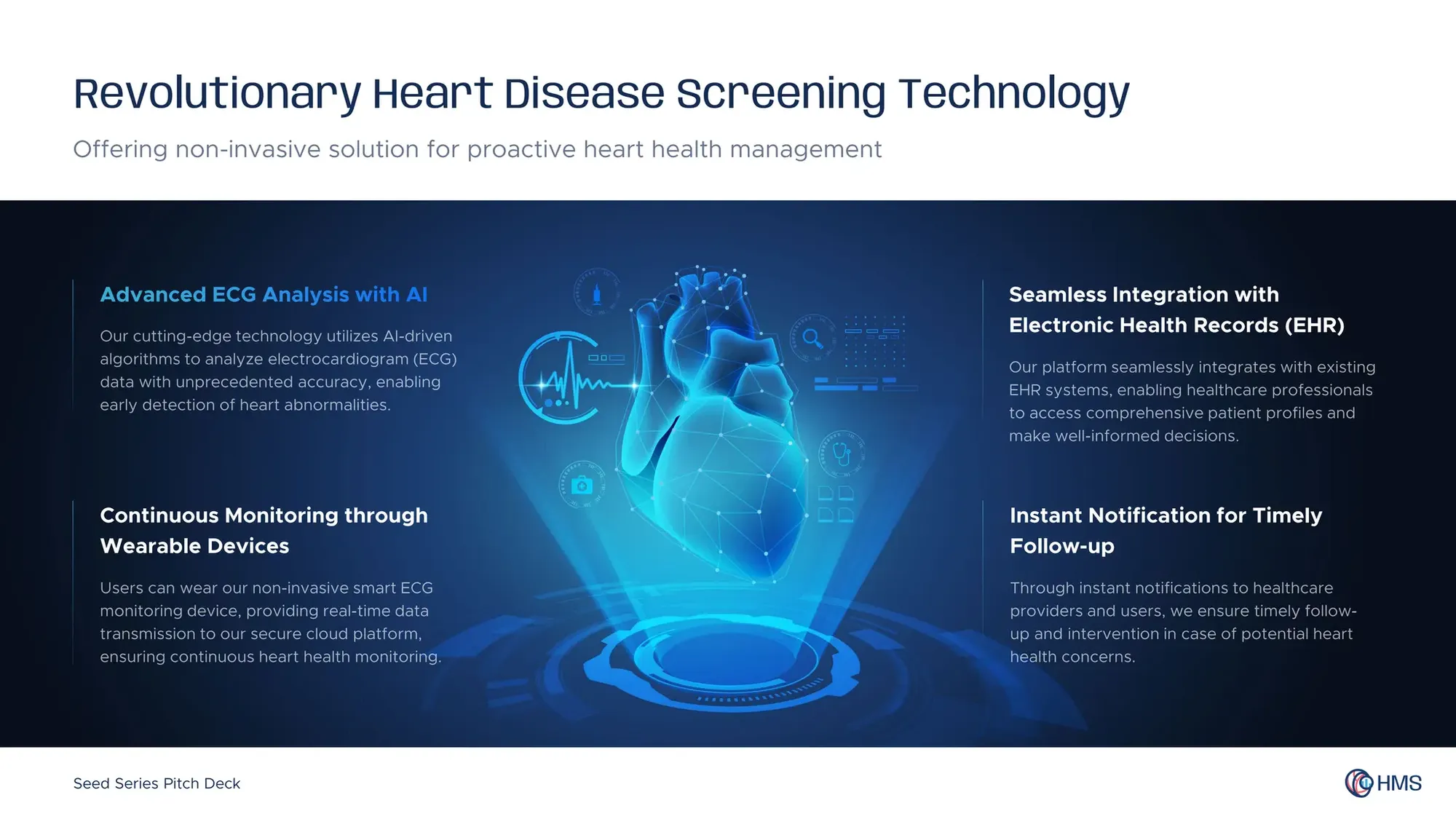 Heart Metrics Solutions Pitch Deck Presentation