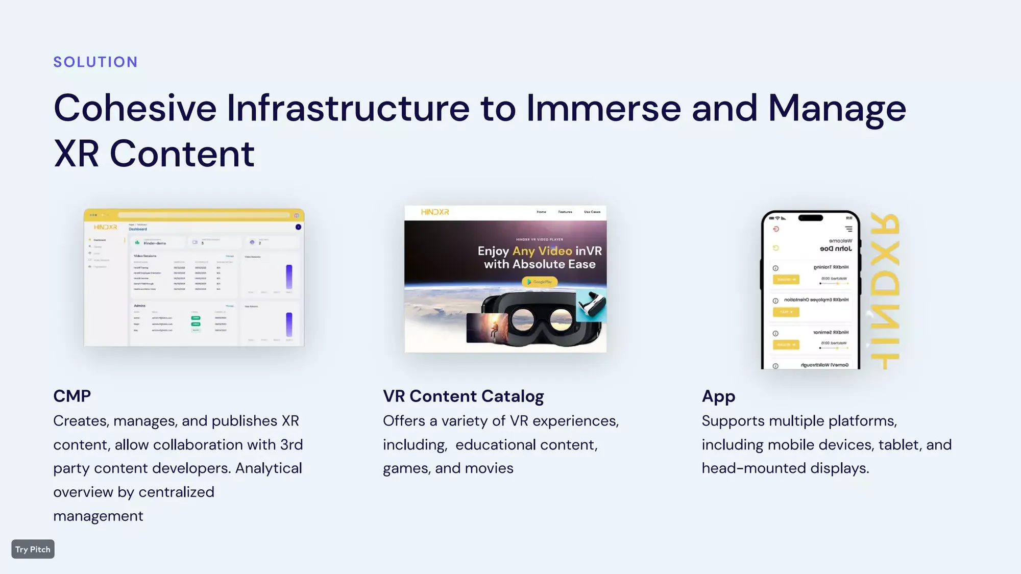 HindXR - Investor Deck