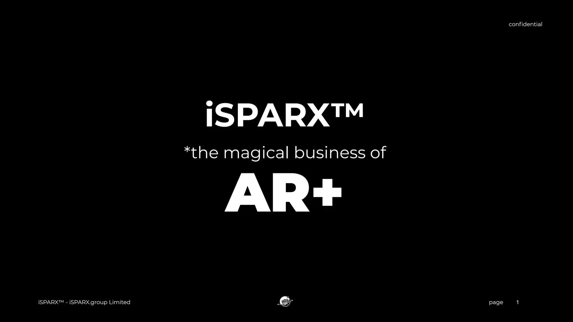 iSPARX™ pitch deck 23-07-16