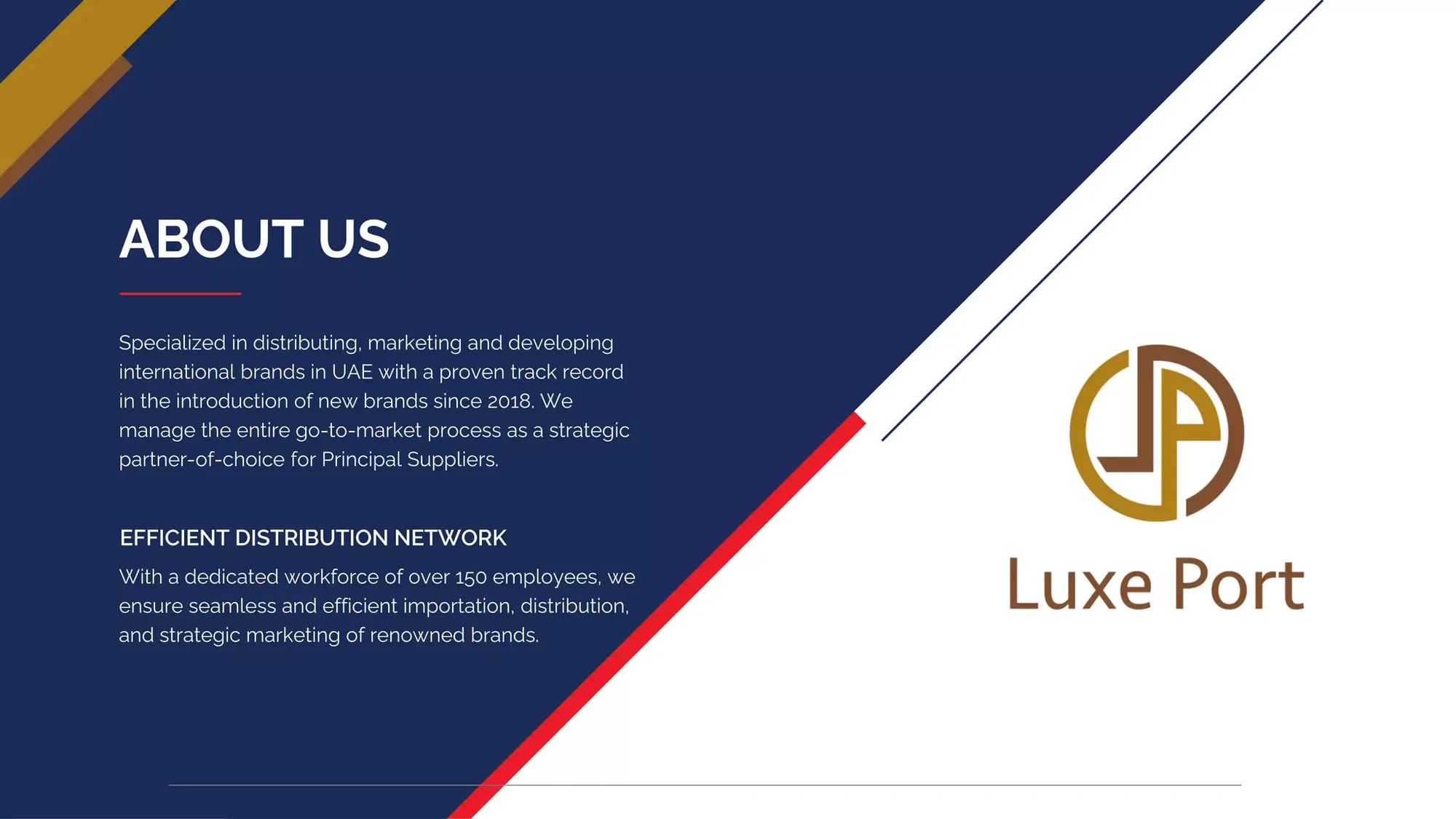 Luxe Port Company Profile