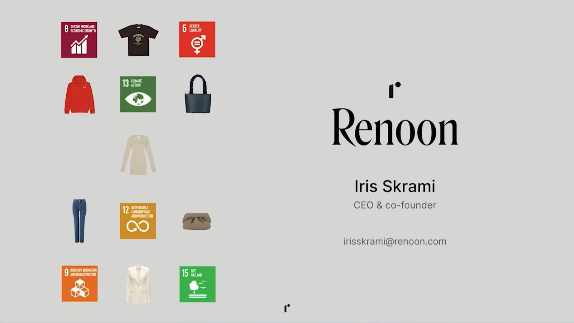  Renoon Start Up Pitch Deck