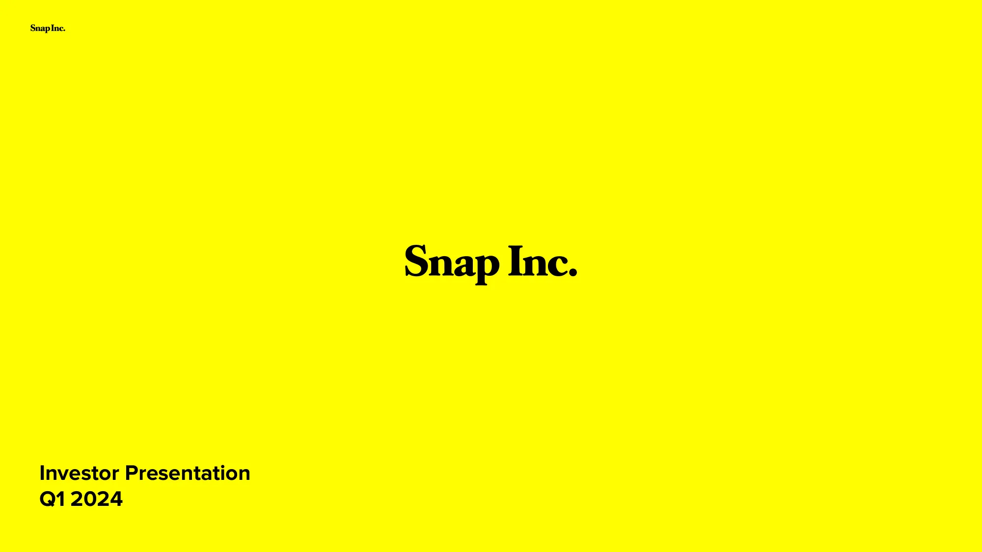 2024_Q1_InvestorDeck | Snap.Inc