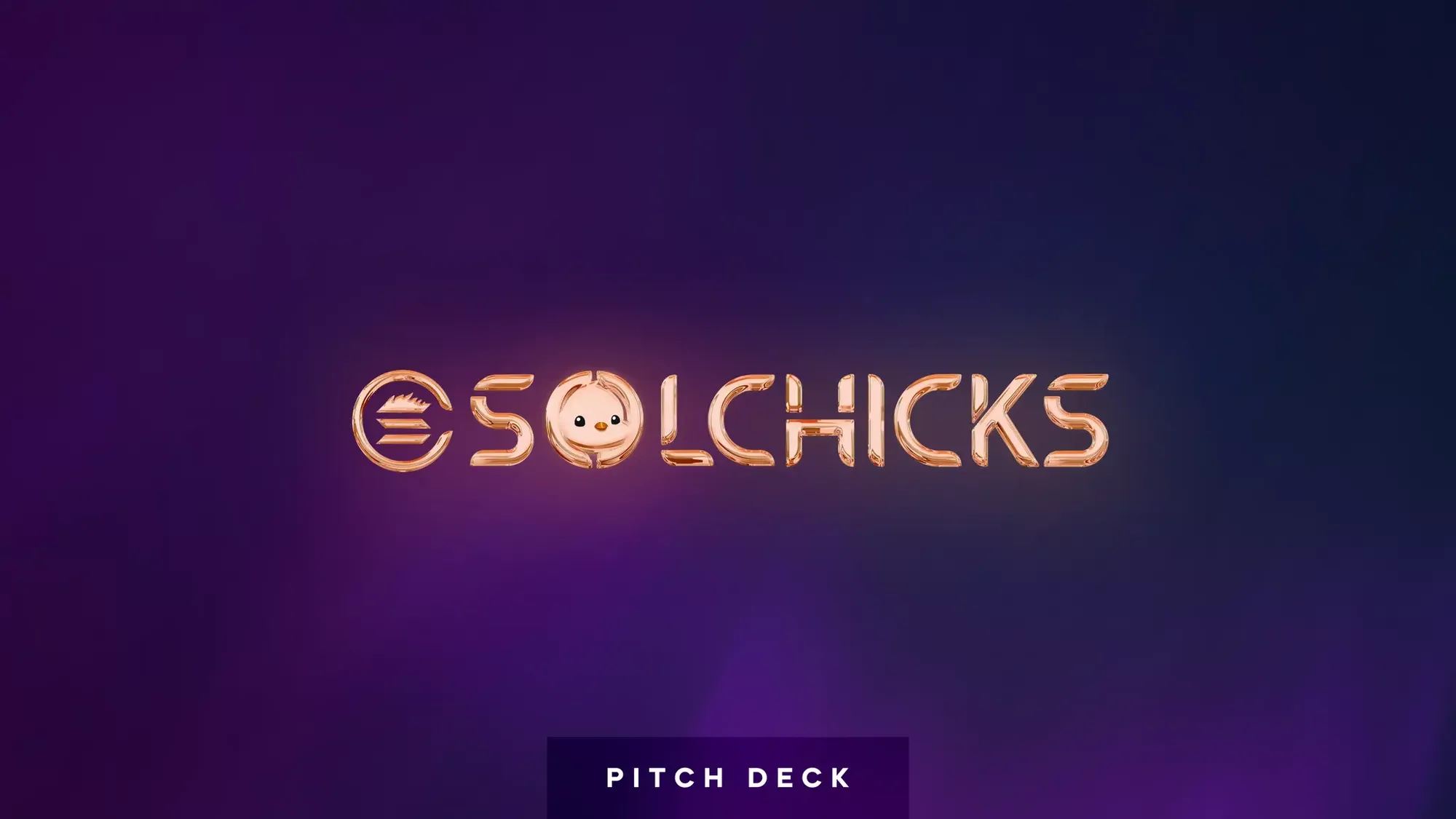 SolChicks pitch deck $77M for blockchain gaming