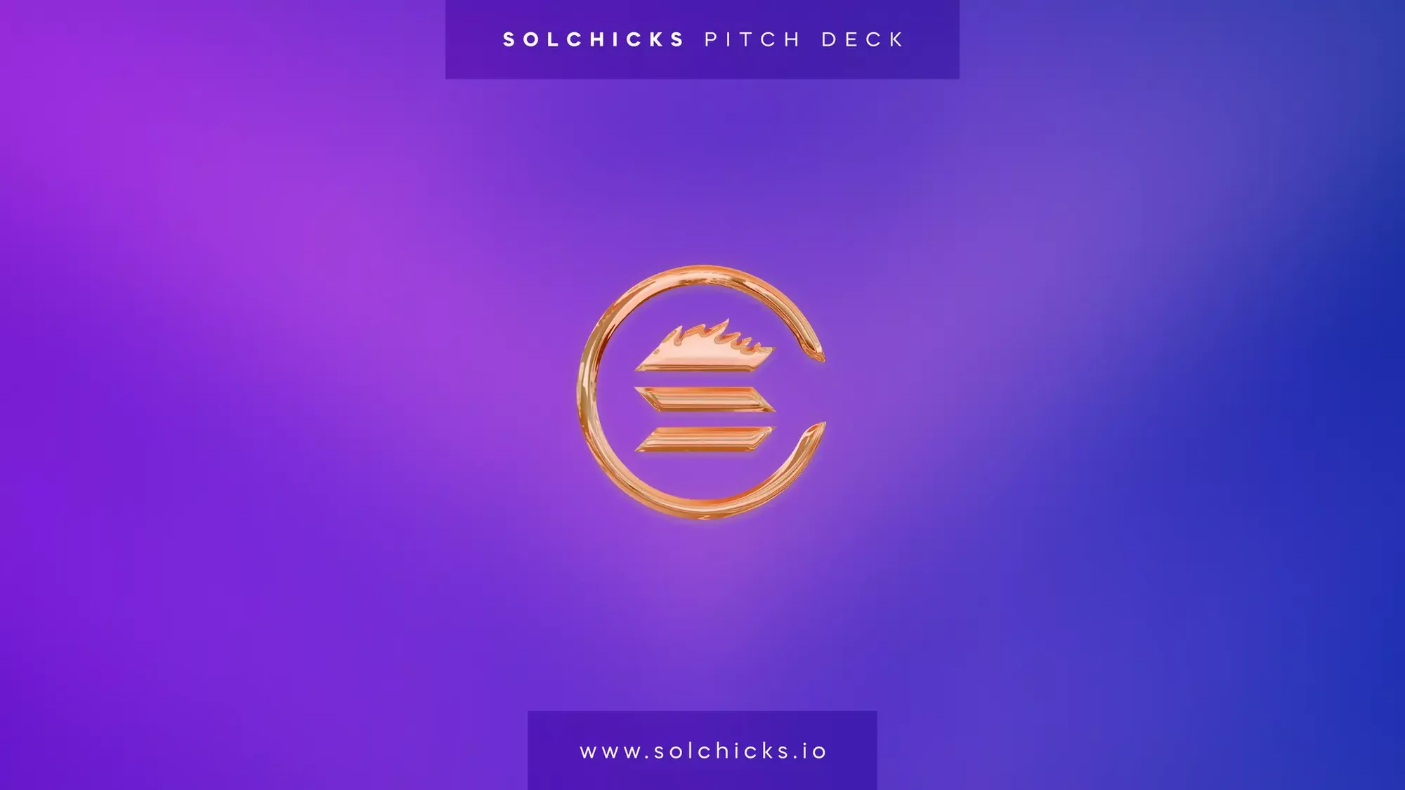 SolChicks pitch deck $77M for blockchain gaming