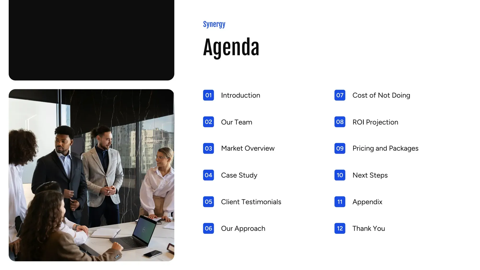 Synergy Sales Deck Presentation