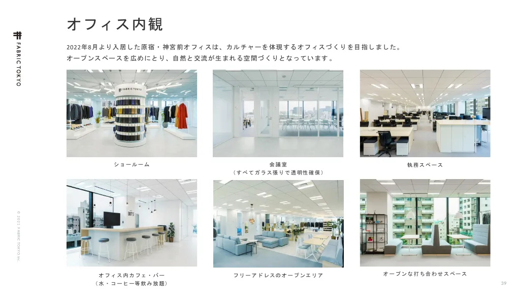 FABRIC TOKYO会社紹介資料