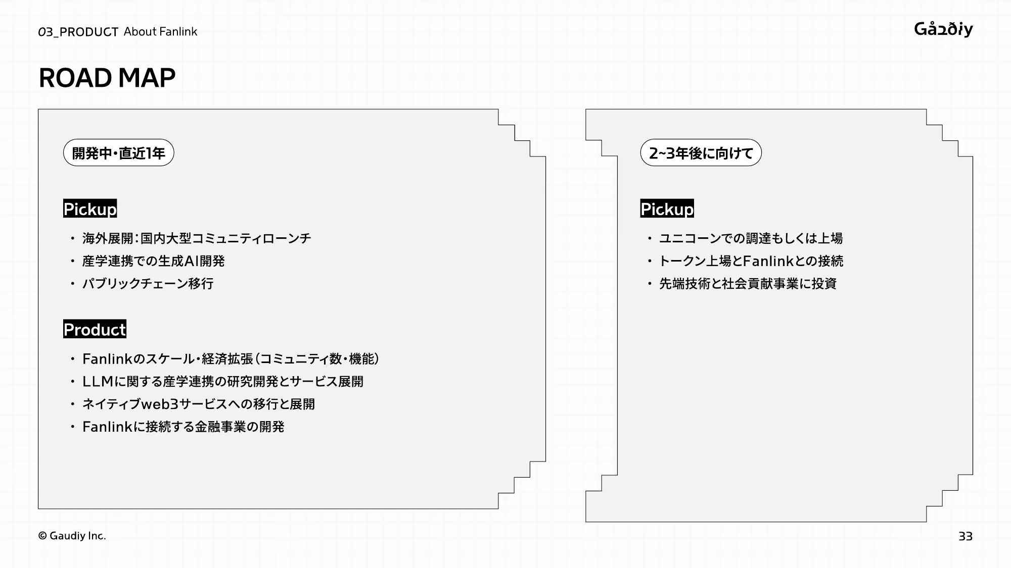 株式会社Gaudiy_会社説明資料