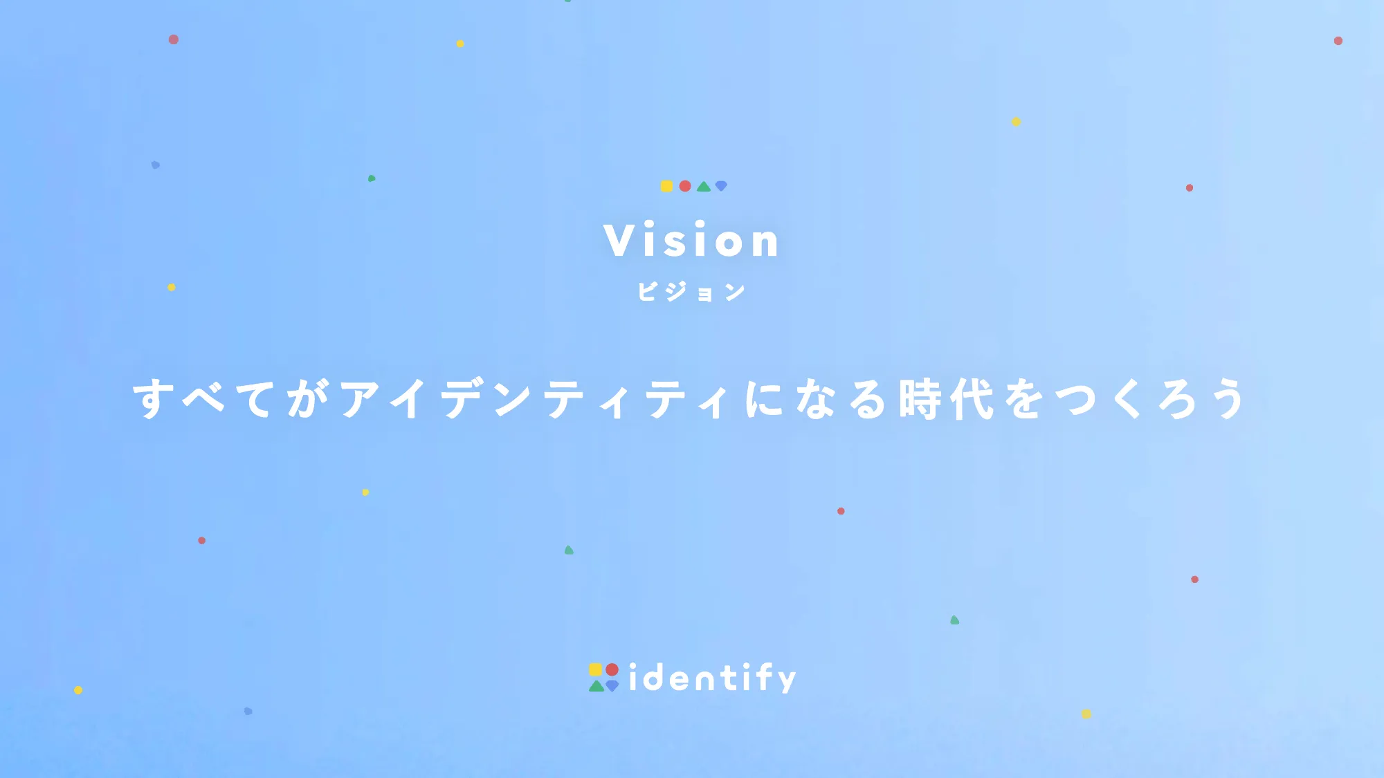 Company Deck｜identify株式会社