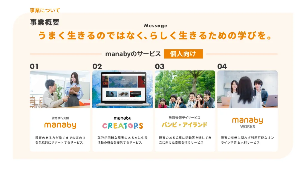 manaby会社紹介資料