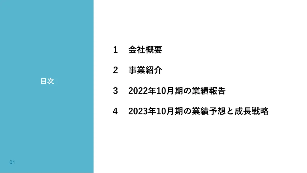 株式会社POPER2022年10月期決算説明資料