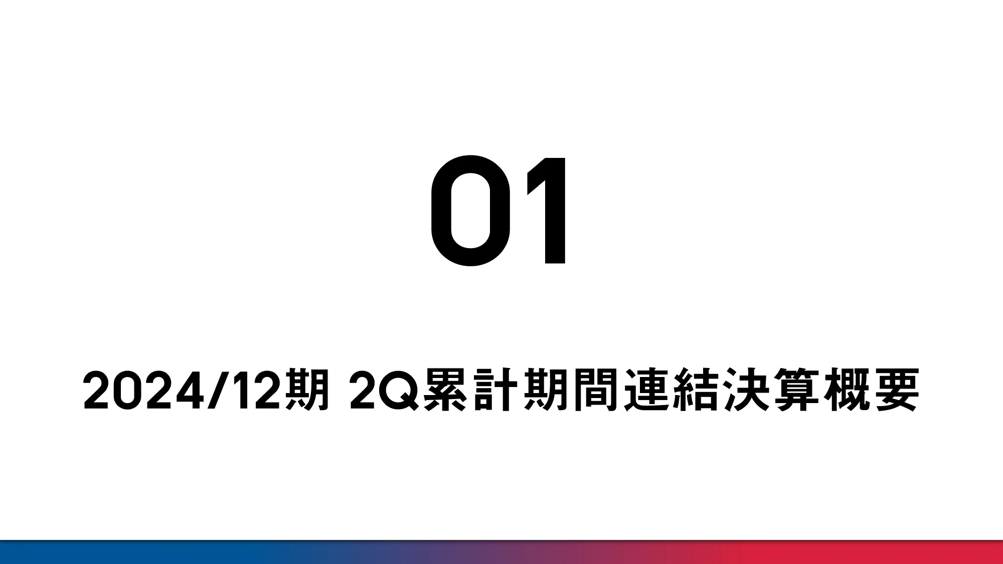 2024年12月期第2四半期決算決算説明資料｜株式会社セプテーニ・ホールディングス