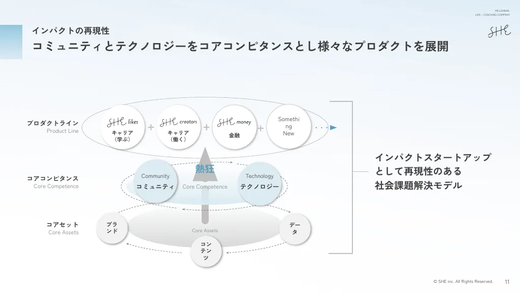 SHE株式会社 中期経営計画