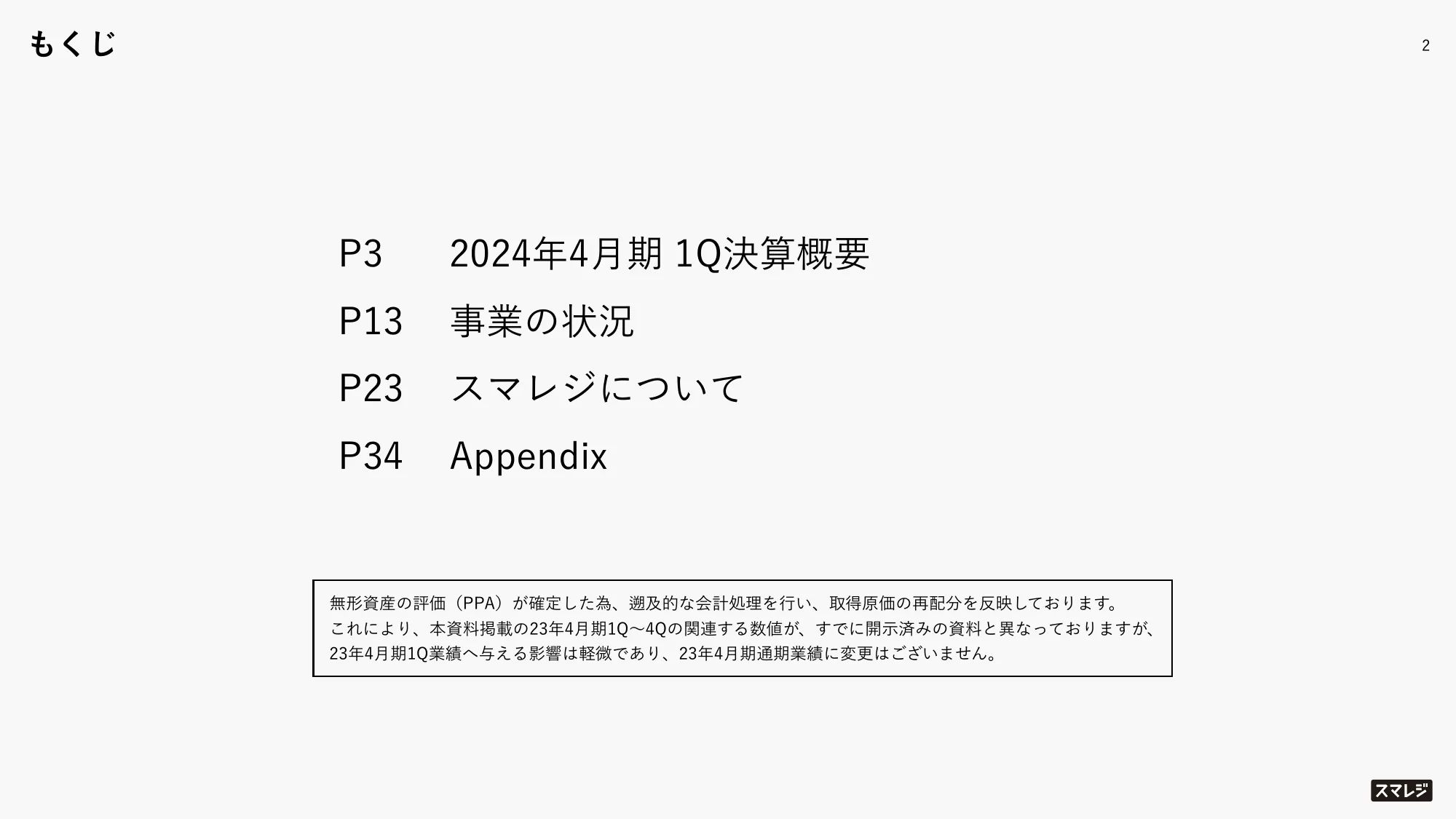 2024年4月期第1四半期決算説明資料｜株式会社スマレジ